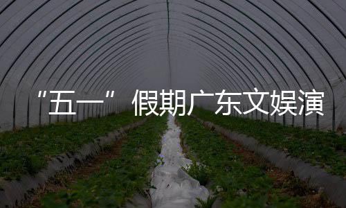 假期广东活动和体热文旅消五文娱一演艺育赛事带费