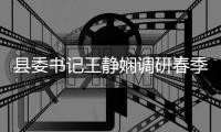 县委书记王静娴调研春季农业生产、农村“三资”管理及群腐整治工作