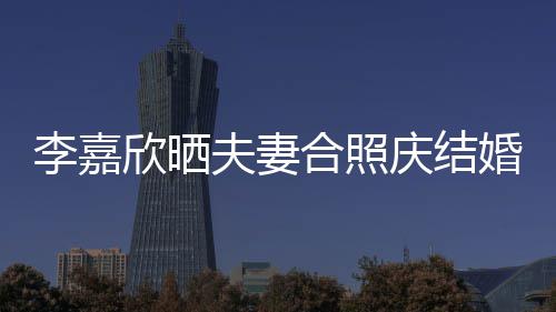 高调2周合照婚1欣晒李嘉老公庆结年 示爱夫妻