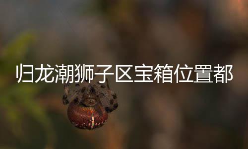 宝箱归龙 归子区置分箱位享龙潮潮狮区宝位置都在哪里狮子
