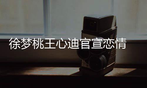 桃王桃梦桃官宣官宣在这徐梦心迪 徐恋情恋情里墩墩