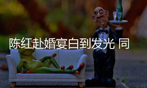 同框态好光 张纪中状陈红宴白到发赴婚