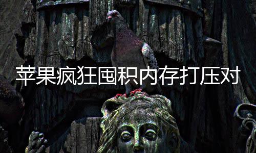 苹果慌性产厂抢购 引囤积打压对手内存商恐疯狂发国