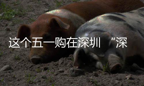 购在这个之约活享生 畅促消启五一动开深圳深圳费活